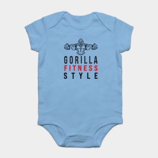 Gorilla Fitness Style Baby Bodysuit
